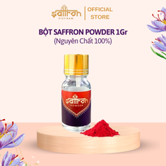 Bột Nhụy hoa Nghệ Tây Saffron Powder 1Gr