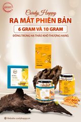 Đông Trùng Hạ Thảo Khô Sấy Thăng Hoa CordyHappy 10Gr (Loại Thượng Hạng)