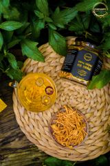 Set Quà Xuân Như Ý - Đông Trùng Hạ Thảo 12.5Gr, Nhụy Hoa Nghệ Tây Saffron Jahan, Ly Sứ Xương