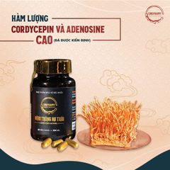 Viên Uống Đông Trùng Hạ Thảo Nguyên Chất 100% CordyHappy - Hộp 40 Viên