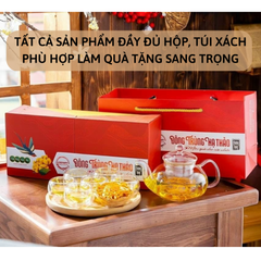 Quà Tặng Đoàn Viên - Combo 2 Hộp Đông Trùng Hạ Thảo Sấy Thăng Hoa 12.5g, Tặng Linh Chi