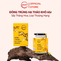 Đông Trùng Hạ Thảo Khô Sấy Thăng Hoa CordyHappy 6Gr (Loại Thượng Hạng)