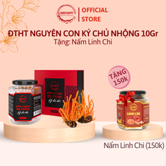 Đông Trùng Hạ Thảo Nguyên Con Ký Chủ Nhộng Tằm CordyHappy (Hộp 10g)