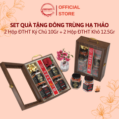 Bộ Quà Tặng Sum Vầy Tâm Giao - Đông Trùng Hạ Thảo Thượng Hạng CordyHappy