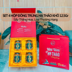 Bộ Quà Tặng Sum Vầy Tâm Giao - Đông Trùng Hạ Thảo Thượng Hạng CordyHappy