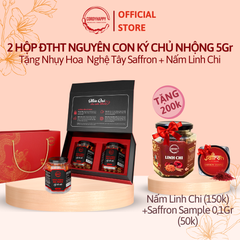 Combo 2 Hộp Đông Trùng Hạ Thảo Nguyên Con Ký Chủ Nhộng Tằm CordyHappy 5g