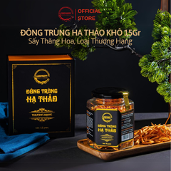 Combo 5 Hộp Đông Trùng Hạ Thảo Khô Sấy Thăng Hoa CordyHappy (Loại Thượng Hạng) 15g