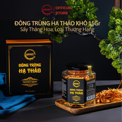 Đông Trùng Hạ Thảo Khô Sấy Thăng Hoa CordyHappy (Loại Thượng Hạng) Hộp 15g