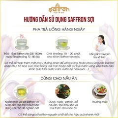 Nhụy Hoa Nghệ Tây Saffron Salam Loại 100% Organic Đạt Chứng Nhận ISO3632 Hạng 1 - Hộp 1Gr