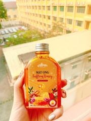 Mật Ong Ngâm Nhụy Hoa Nghệ Tây Saffron - Chai 100mL