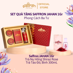 Set Quà Ba Tư - Nhụy Hoa Nghệ Tây Saffron Jahan Loại Super Negin