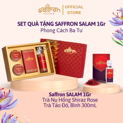 Set Quà Ba Tư - Nhụy Hoa Nghệ Tây Saffron Salam Loại 100% Organic