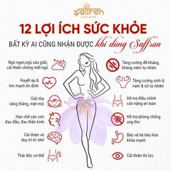 Nhụy Hoa Nghệ Tây Saffron Shyam Loại Super Negin Đạt Chứng Nhận ISO3632 - Hộp 1Gr