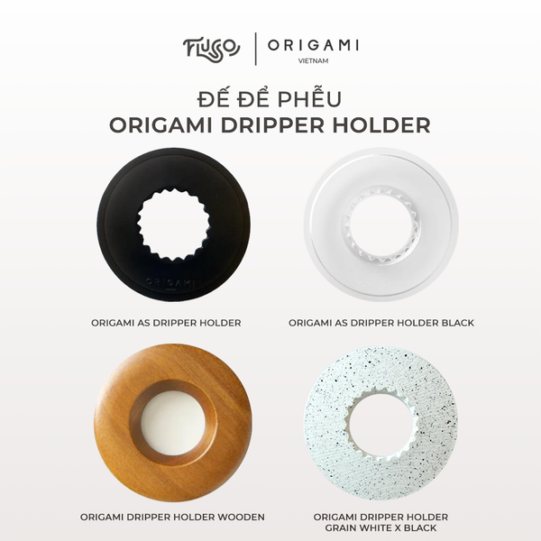  Đế phễu Origami holder 