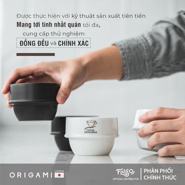 Cốc Thử Nếm Cà Phê Origami - Cupping Bowl COE 