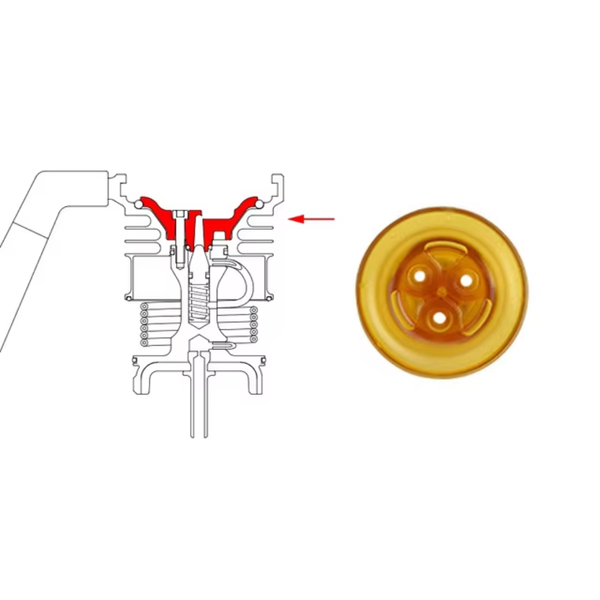  Bộ cách nhiệt của bộ trao đổi nhiệt với Portafilter - Group insulator 9Barista 