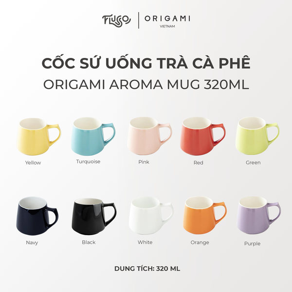  Cốc sứ Origami Aroma Mug 