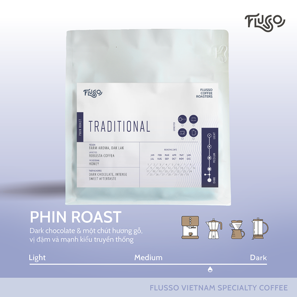  Cà phê Robusta Traditional Đắk Lắk 