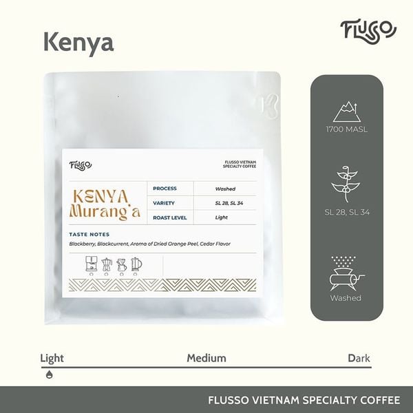 Cà phê Specialty Kenya Murang’a 
