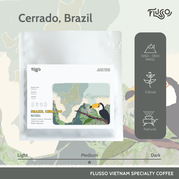  Cà phê Specialty Brazil Cerrado 