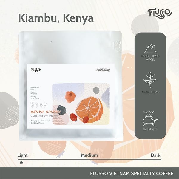  Cà Phê Specialty Kenya Kiambu Yara Estate PB TOP 