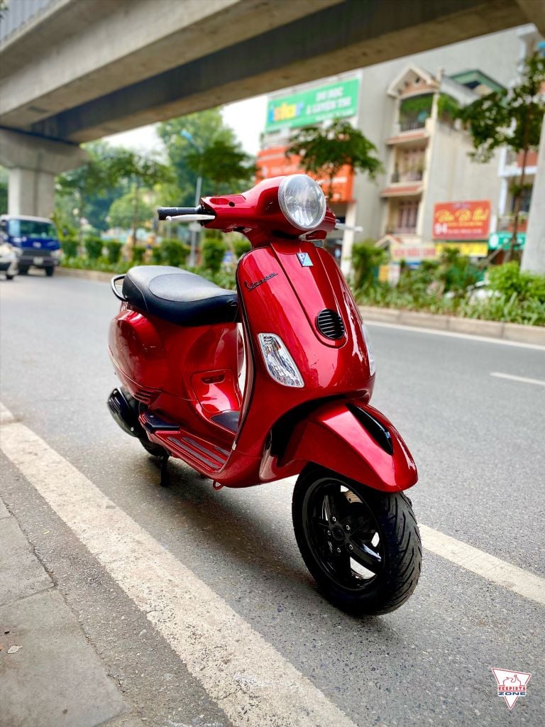 Sơn xe LX đỏ cherry