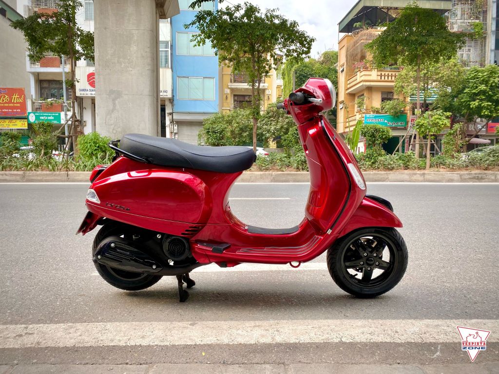 Sơn xe LX đỏ cherry