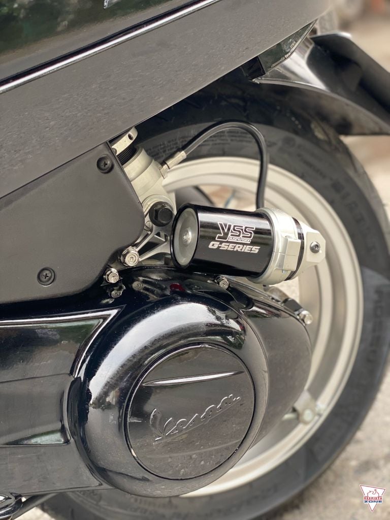 LX sơn đen bóng lên đồ