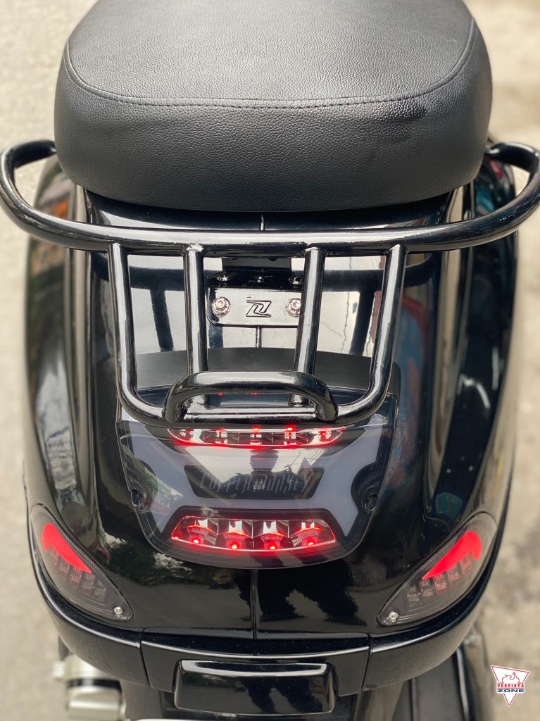 LX sơn đen bóng lên đồ