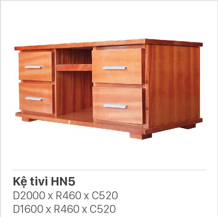 KỆ TIVI HN5 1M6 – Đồ gỗ cao cấp Hoàng Anh Gia Lai chính hãng