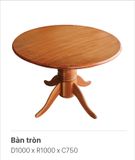  BÀN TRÒN (1m, 1m2) 