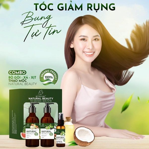 Combo chăm sóc tóc thảo mộc Be Nature - Natural Beauty