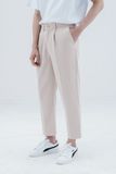  CARROT TAPERED SLACKS - Quần dài kem ống lửng 