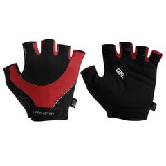 Găng Tay Đạp Xe, Tập Gym Lara Star LS0740, Có Gel Chống Sốc, Dải Phát Sáng An Toàn Ban Đêm