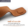 Găng Tay Tập Gym Lara Star LS0776, Kết Hợp Dây Kéo Lưng, Quấn Cổ Tay Lifting Strap, Da Cao Cấp