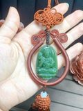  Khánh treo xe phật bản mệnh Ngọc bích Canada tự nhiên 
