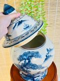  Cặp Chóe Tài Lộc Vẽ Tay Họa Tiết Sơn Thủy Chính Hãng 