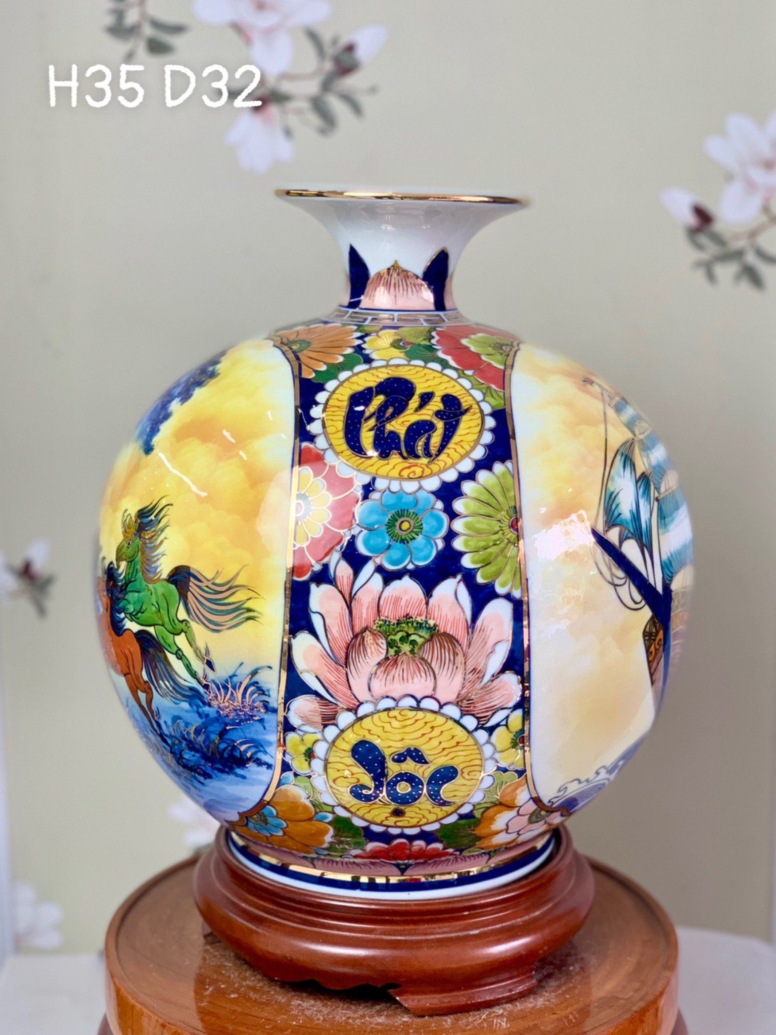  BÌNH HÚT TÀI LỘC BÁT TRÀNG 