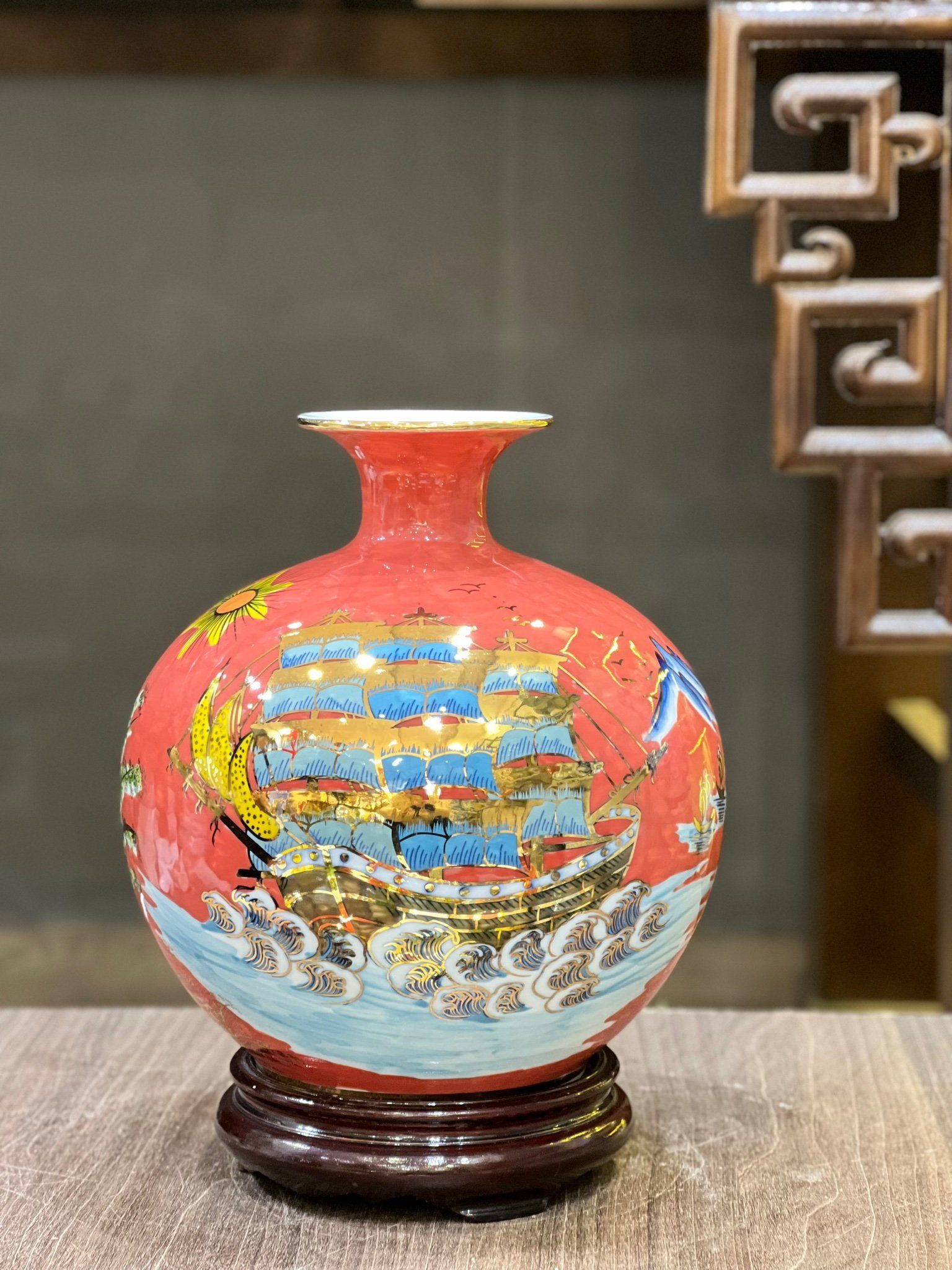  BÌNH HÚT TÀI LỘC 26 cm 