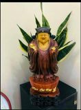  Đầu tháng thỉnh thần tài nghênh hỷ tứ phương Gỗ hương đá pu giả cổ 
