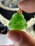  Mặt Phật Di Lặc Ngọc Bích  loại đẹp chất bích cực mướt luôn ạ ☘️☘️☘️ 
