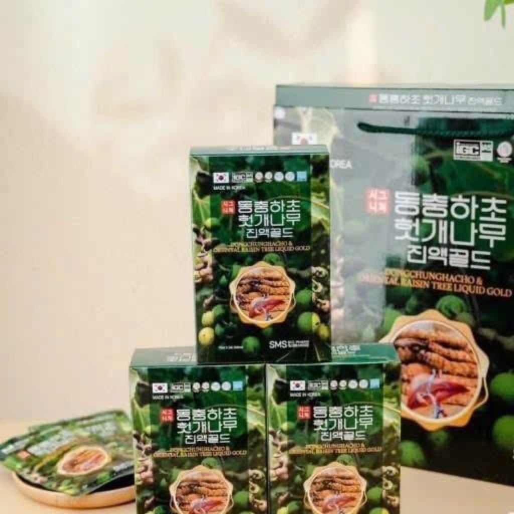  Nước Mát Gan Đông Trùng SMS BiO Pharm BKHE-000980KR-0016 (70ml x 30 gói) 
