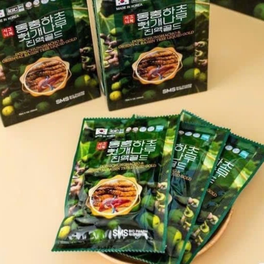  Nước Mát Gan Đông Trùng SMS BiO Pharm BKHE-000980KR-0016 (70ml x 30 gói) 