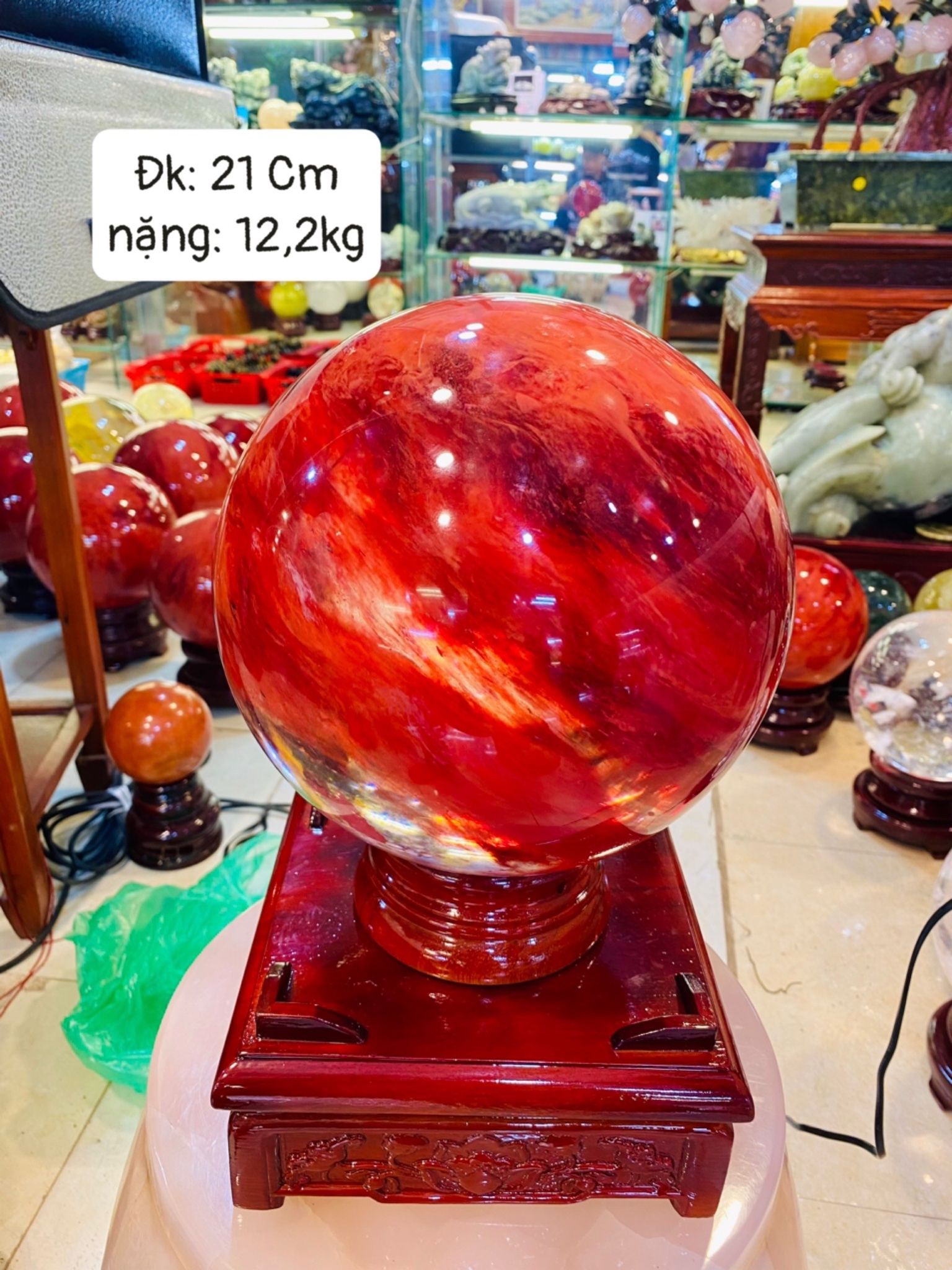  BI CẦU THUỶ TINH ĐỎ 