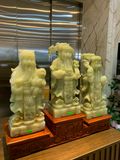  Bộ tam đa phúc lộc thọ ngọc onyx xanh 