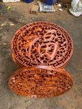  Chữ phúc gỗ hương 