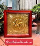  TRANH CHỮ ĐỒNG DÁT VÀNG 