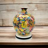  Bình hút tài Lộc ngàn hoa 25 cm vẽ vàng 