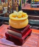  Bát Tụ Bảo Ngọc Hoàng Long Cao Cấp Kèm Đế Gỗ 