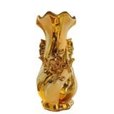  Bình gốm dát vàng dáng xoắn 3D BKCECN-9245 